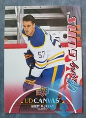 Brett Murray Buffalo Sabres 21-22 Upper Deck 1 Young Guns Rookie UD Canvas #C107